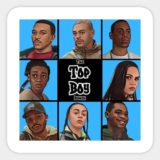 The Top Boy Bunch Sticker